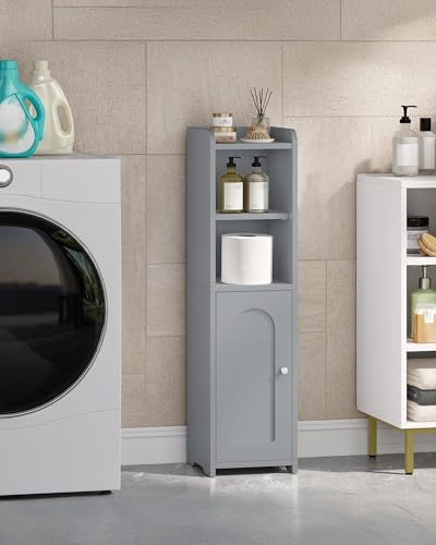 Hzuaneri Bathroom Storage Cabinet, Narrow Toilet Paper - Image 6