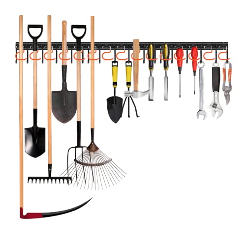 TVKB 51'' All Metal Garden Tool Organizer Adjustable | All Products - Image 2