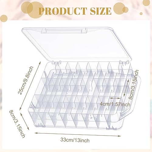 Mifoci 2 Pcs 46 Grids Thread Holder, Double Sided Sewing - Image 3