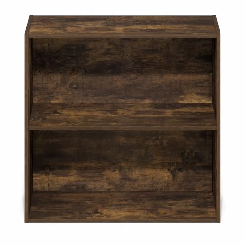 Furinno PASIR 2-Tier Book Shelf, Open Shelves Bookshelf - Image 7