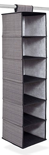 Internet's Best Hanging Closet Organizer - 6 Shelf - Clothing - Image 2