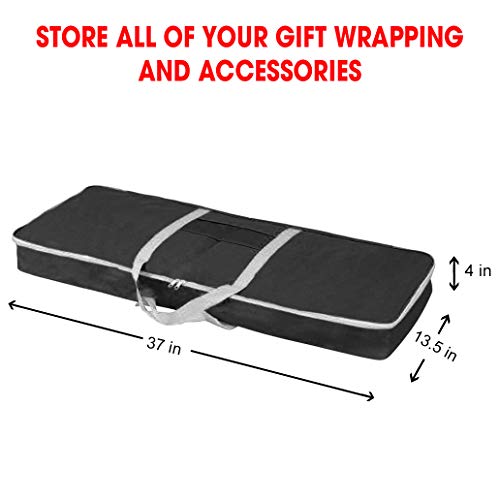 Christmas Gift Wrap Organizer | Wrapping Paper Storage - Image 4