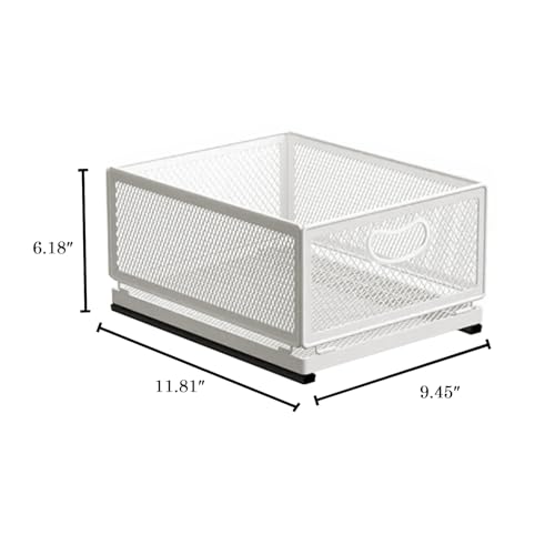 Sliding Cabinet Basket Organizer Drawer Self Adhesive - Image 4