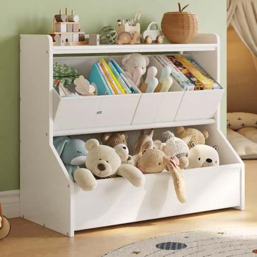 FOUCSSOMEI Kids Toy Storage Organizer for Easy Toy Cleanup - Image 2