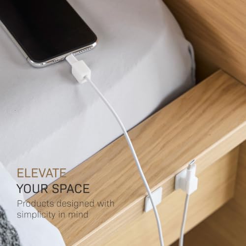 YAMAZAKI Home Smart Magnetic Cable Holders – Set of 5 Adhesive - Image 8