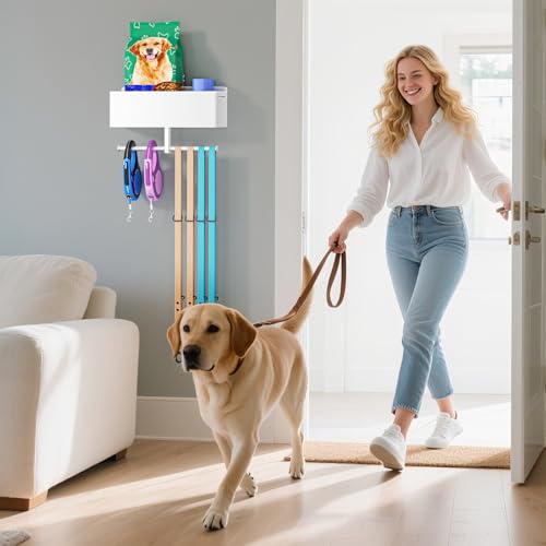 Dog Leash Holder for Wall, Dog Leash Hooks - Image 3