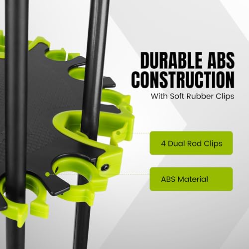 Hikeen Fishing Rod Holder for Garage, Fishing Pole Holders - Image 3