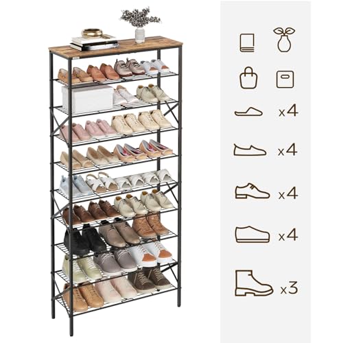 YATINEY 10 Tier Shoe Rack, Large Capacity Shoe Stora | All Products - Image 6
