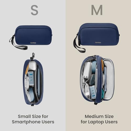 tomtoc Electronics Organizer Travel Case, Cable Organizer - Image 8