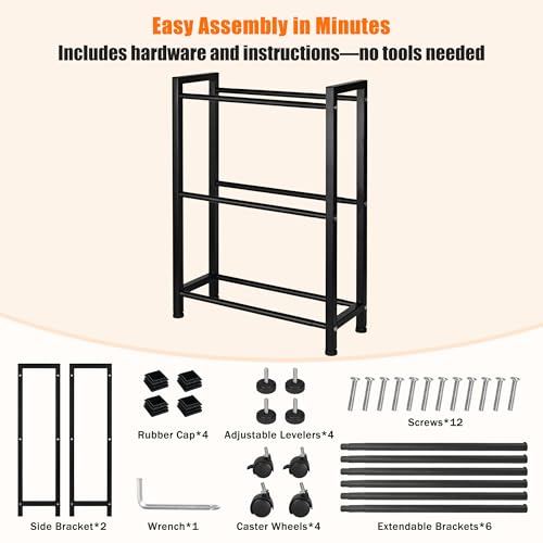 3 Tiers Expandable 3D Printer Filament Storage Rack - Image 8