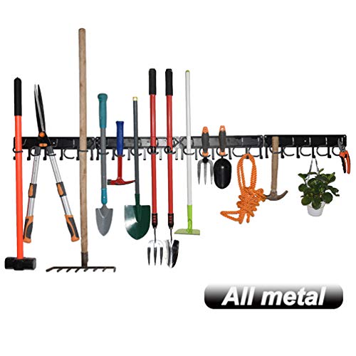 YueTong Garden Tool Organizer Wall Mount, 4 Pack 17-Inch - Image 2