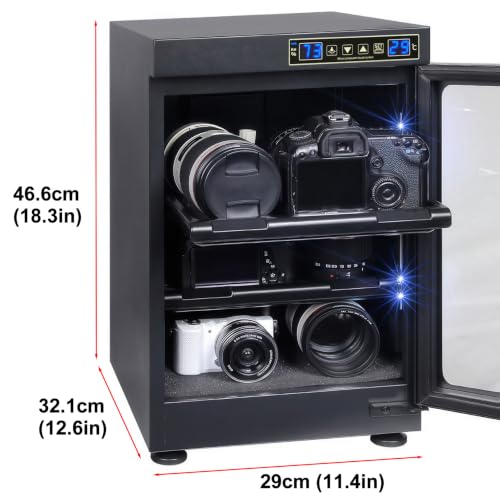 40L Dehumidifying Dry Cabinet Box, Touch Screen 3 Layers - Image 3
