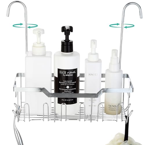 Small Shower Caddy Hanging - Shower Door Caddy Hanging - Image 2