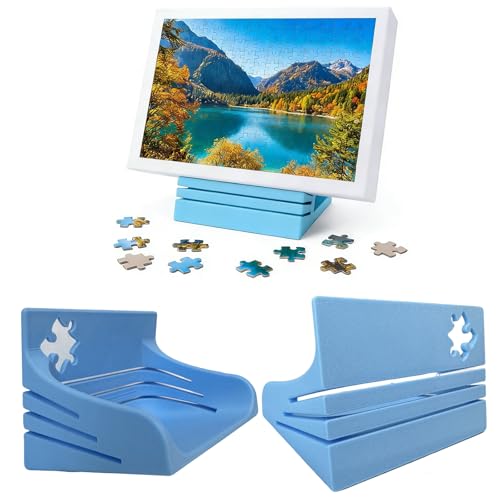 2PCS Jigsaw Puzzle Box Stand-Hands-Free Puzzle Lid Holder&Viewer - Image 2