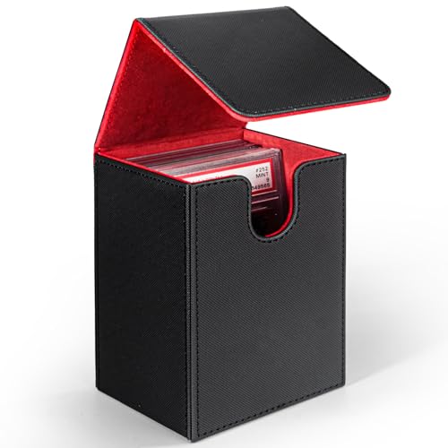 PSA Graded Card Case, PU Leather Graded Card Organizer Box - Image 2