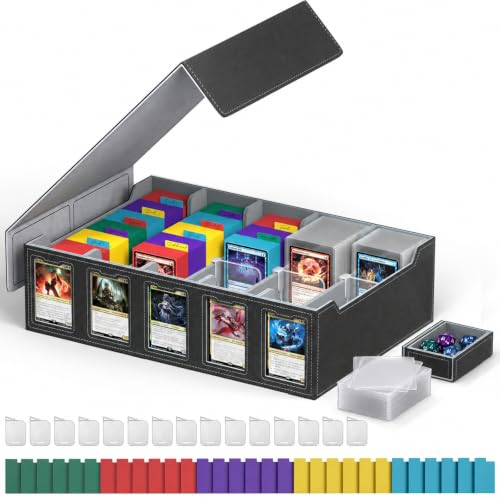 Foluck Trading Card Storage Box with Commander Display - Image 2