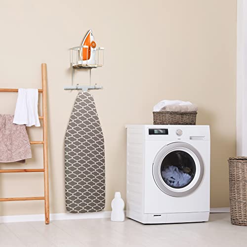 TJ.MOREE Over The Door/Wall Mount Ironing Board Hanger - Image 6