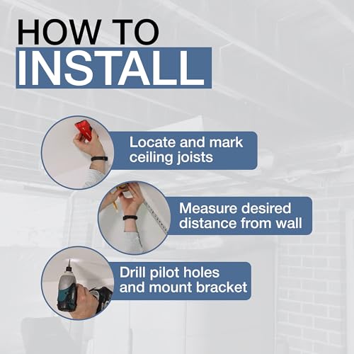 StoreYourBoard Adjustable Overhead Ladder Rack – Garage - Image 7