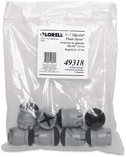 Lorell 1.5" Slip-On Floor Savers pack of 8