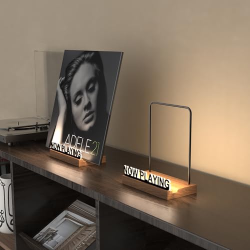 Now Playing Vinyl Record Stand, Light Up Vinyl Record - Image 4