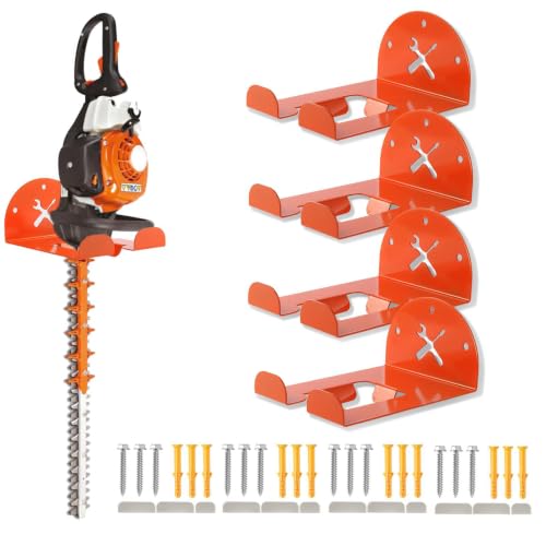 Upgraded Trimmer Rack Wall Mount - 8" Heavy Duty Weed - Image 2