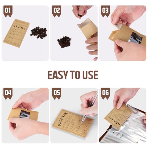 Seed Storage Organizer, Seed Packet Organizer Binder - Image 7