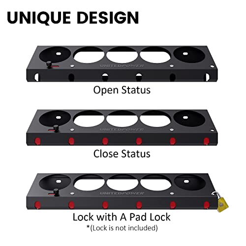 UNITEDPOWER Pneumatic Tool Holder Lockable/Aerosol Rack - Image 5