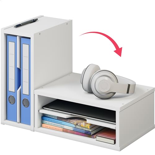 Ballucci File Organizer, 2-Tier Document Paper Sorter - Image 6