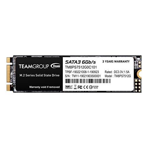 TEAMGROUP MS30 512GB with SLC Cache 3D NAND TLC M.2 2280 SATA III - Image 2