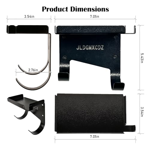 Heavy Duty Drill Holder Wall Mount, Steel Drill Holder & - Image 3