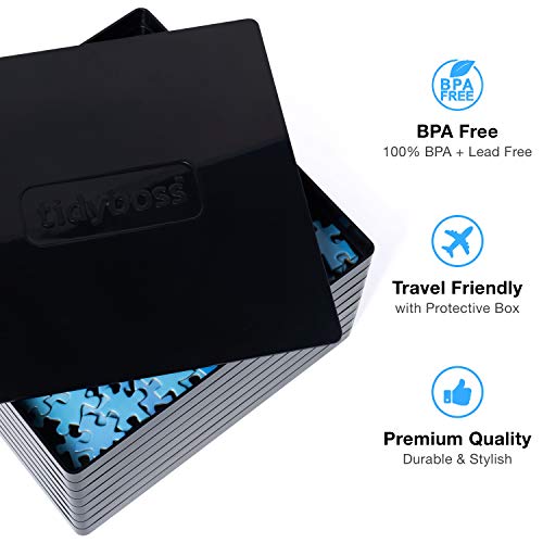 8 Puzzle Sorting Trays with Lid 8" x 8" - Jigsaw Puzzle - Image 5