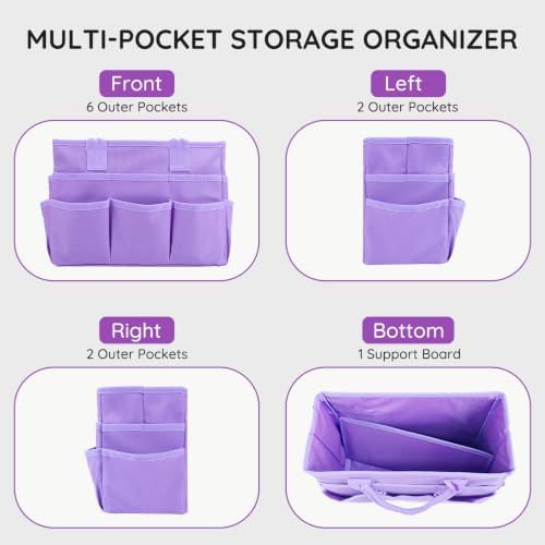 Craft Organizer Tote Bag, Art Supply Organizer Bag for Art - Image 4