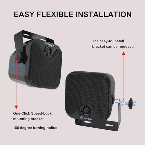 Herdio 4 Inches Heavy Duty Waterproof Boat Marine Box Outdoor - Image 4