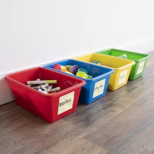 Humble Crew Plastic Storage Bins for Kids, Small Removable Toy - Image 3