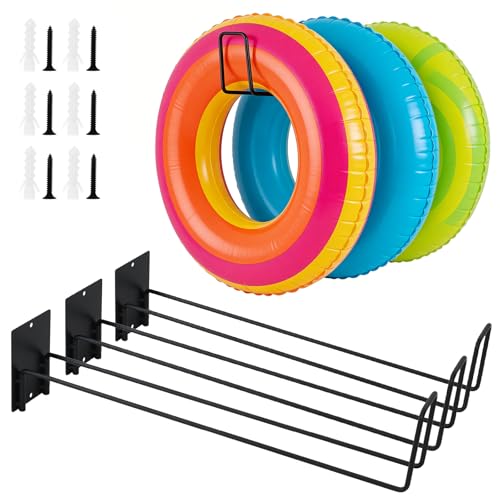 MUOUAKATE 3 Pcs Pool Float Storage Holder, 17.3 Inch Wall - Image 2