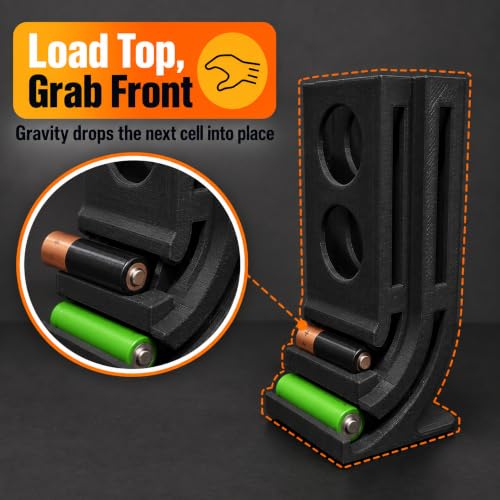 Battery Dispenser Compatible with AA and AAA Batteries – - Image 4