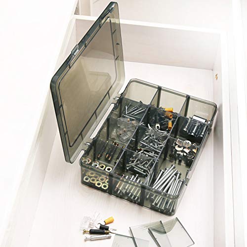 2 Pack Plastic Storage Organizer Box, Storage Container - Image 7