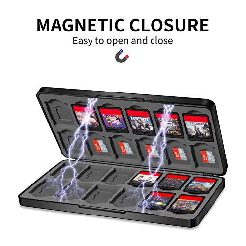 Switch Game Case Holder with 24 Cartridge Slots and 24 Micro SD - Image 4
