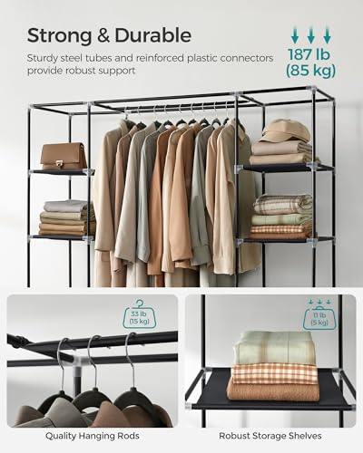 SONGMICS Closet Wardrobe, Portable Closet - Image 5