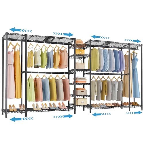 VIPEK X5 Extra Large Expandable Clothes Rack, Closet - Image 2