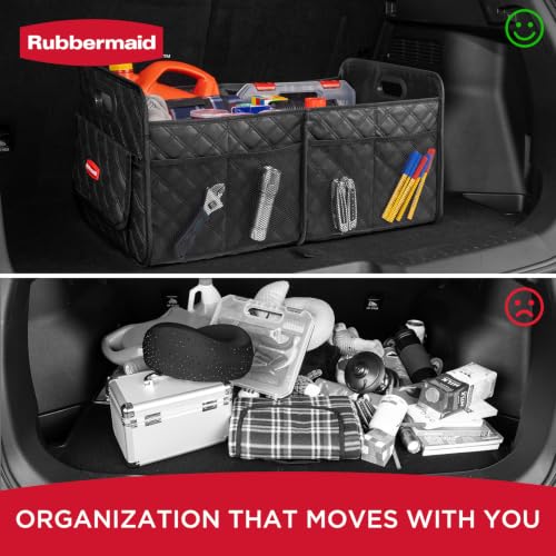 Rubbermaid Trunk Organizer for SUV, Foldable Car Organizer - Image 5