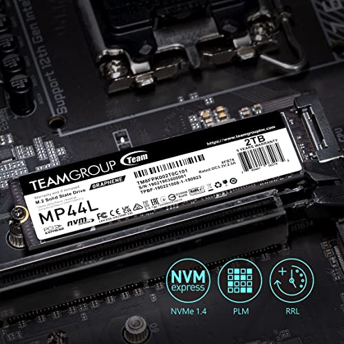 TEAMGROUP MP44L 500GB SLC Cache NVMe 1.4 PCIe Gen 4x4 M.2 2280 - Image 6