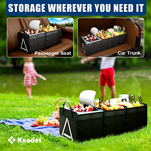 K KNODEL Trunk Organizer Storage with Cooler for Car - Image 6
