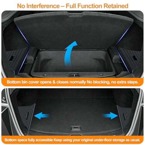 Trunk Storage Bins for 2025 2026 Tesla Model Y Juniper - Image 5