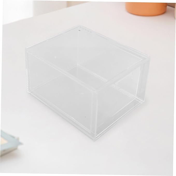 TEHAUX 3pcs Stackable Makeup Organizer Storage Bins for Cosmetics Bathroom and Desk Organization Capacity and Easy-