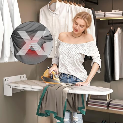 MYOYAY Wall Mounted Ironing Board 12 x 37 Inch | Laundry & Clothing - Image 7