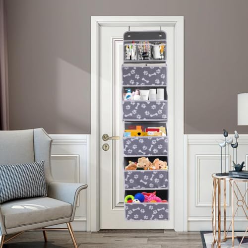 Dog Toy Basket,5-Shelf Hanging Organizer for Dog Toys - Image 6