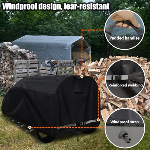 Log Splitter Cover, 90"L x 51"W x 42"H - Image 4