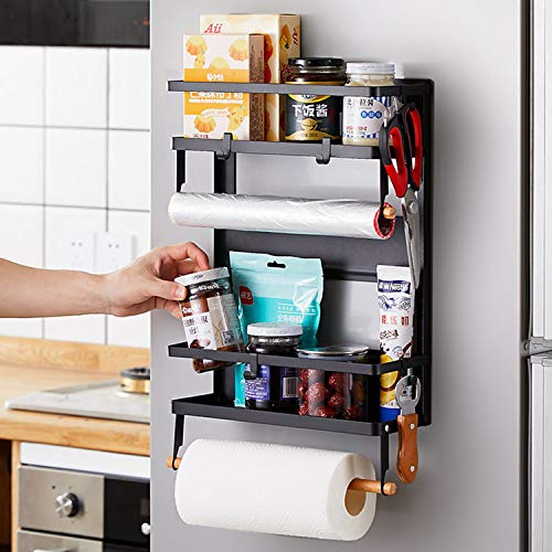 EASTTOWEST Magnetic Spice Rack,4 Tier Kitchen Magnetic - Image 3