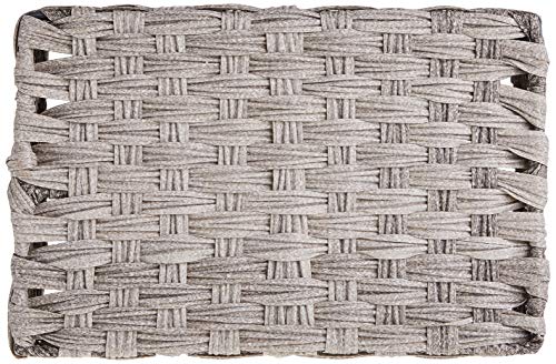 Whitmor 4-Compartment Woven Storage Basket with Dividers, Divided - Image 5
